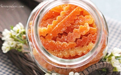 Làm mứt vỏ cam ngon dẻo cho ngày Tết thêm vui