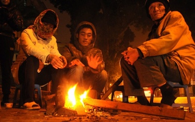 Bắc Bộ lạnh cóng, nhiệt độ xuống dưới 3 độ C