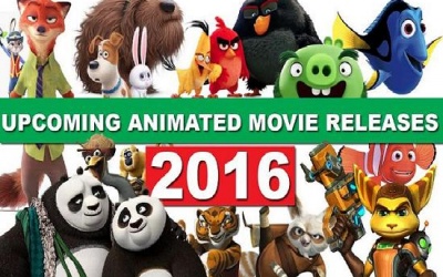 Ngó lịch công chiếu các phim hoạt hình ra rạp năm 2016