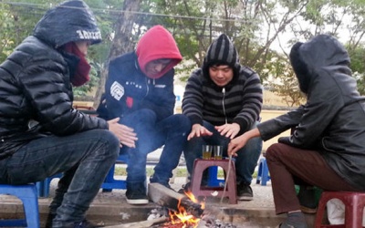 Bắc Bộ, vùng núi băng giá phủ trắng