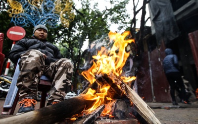 ​Hà Nội 'co ro' trong cái rét cắt da cắt thịt