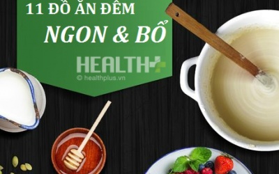 Ăn vặt phòng đói đêm mà không sợ béo
