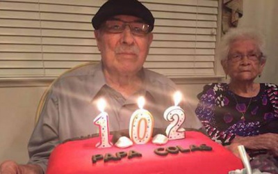 Đôi vợ chồng hơn 100 tuổi tiết lộ bí quyết hạnh phúc