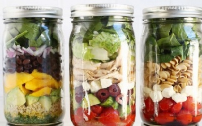 Salad trong lọ: Kích thích vị giác, giàu dưỡng chất, rất nhẹ bụng