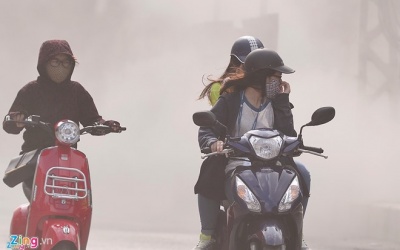 Ô nhiễm không khí ở Hà Nội ngang ngửa Bắc Kinh?
