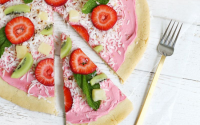 Pizza hoa quả - chiếc bánh ngọt ngào và siêu dễ thương