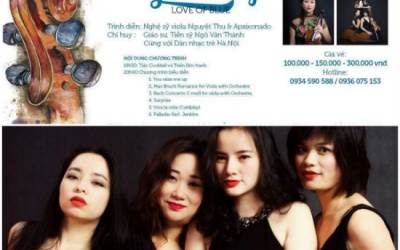 Hòa nhạc “Màu xanh yêu thương” gây quỹ ủng hộ trẻ tự kỷ