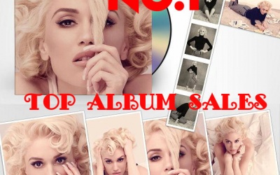 Hậu ly dị, Gwen Stefani ra đĩa nhạc bán chạy nhất tuần