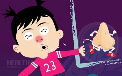 Trẻ viêm mũi kéo dài chẳng mấy mà bị viêm xoang