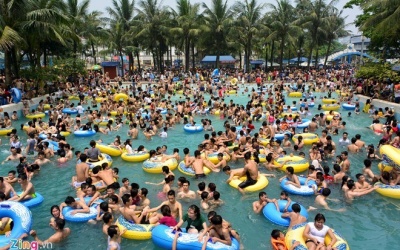 Giảm 80% giá vé ngày mở cửa công viên nước Hồ Tây