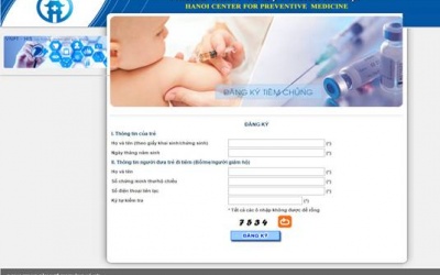 Ngày 19/4, tiếp tục đăng ký online 3.000 liều vaccine Pentaxim