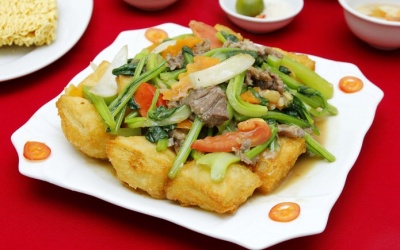 Cách làm phở chiên phồng ngon đúng điệu