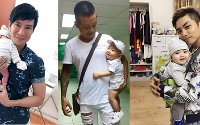 Top những 'ông bố bỉm sửa' chăm con gây sốt trong làng showbiz Việt