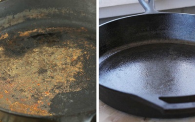 Mẹo “hô biến” nồi niêu xoong chảo sáng bóng như mới
