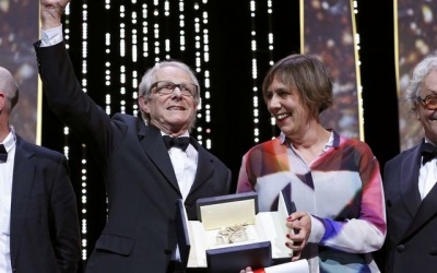 Cannes trao giải Cành cọ vàng cho phim về người nghèo khổ