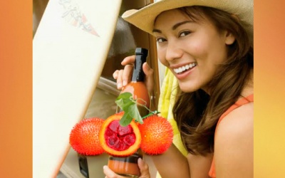 Thức uống từ gấc và 3 loại quả quý giúp trẻ khỏe mỗi ngày