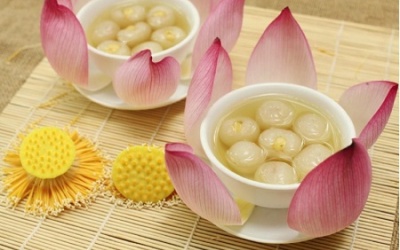 Cách nấu chè hạt sen vải thiều thơm ngon