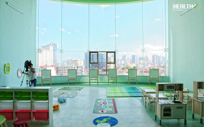 Thuỵ Điển trao tặng khu vui chơi sáng tạo trẻ em cho BV Nhi TW