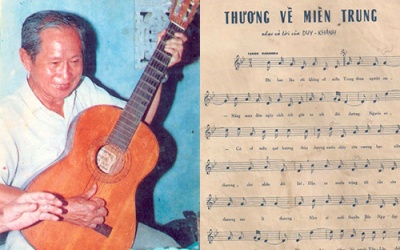 'Thương về miền Trung' bị nhầm lẫn tên tác giả hàng thập kỷ