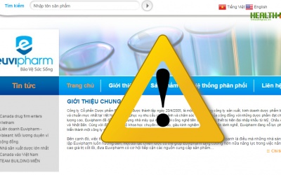 Vi phạm nguyên liệu sản xuất thuốc, Dược phẩm Euvipharm bị 'trảm'