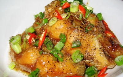 Lạ miệng với cá quả kho coca