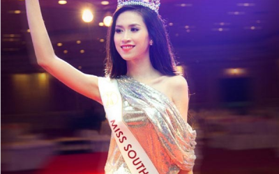 Hoa hậu nói tiếng Anh gây sốc “lẩn tránh” sau khi gây bão