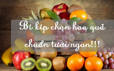 Bí kíp giúp bạn chọn các loại trái cây tươi ngon, thơm ngọt