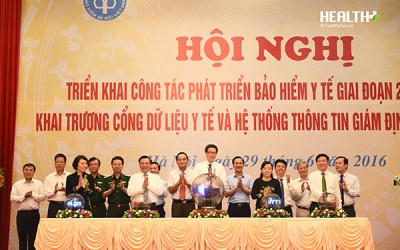 Khai trương Cổng dữ liệu y tế và Hệ thống thông tin giám định BHYT
