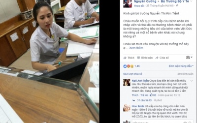 Vụ người dân kêu cứu trên fanpage Bộ trưởng: Bệnh viện Việt Đức không làm sai?