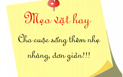  Cách tẩy rửa, khử mùi những đồ gia dụng bạn không thể bỏ qua