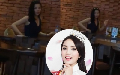 Hoa hậu Kỳ Duyên lên tiếng xin lỗi sau clip 'phì phèo' hút thuốc nơi công cộng