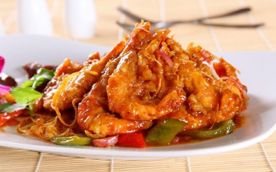 Tôm sốt me – món ngon lạ miệng