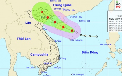 Bắc Bộ sắp có mưa to do bão số 1