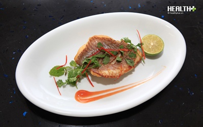 Ngon cơm với cá diêu hồng áp chảo