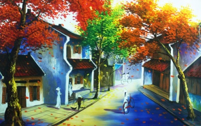 Vẻ đẹp bình dị của Thủ đô qua 'Sắc màu Hà Nội'