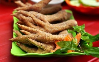 Cách làm chân gà rang muối