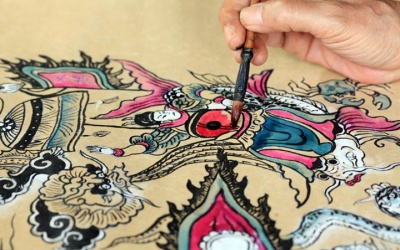 Hà Nội: Lần đầu tiên quy tụ 12 dòng tranh dân gian tiêu biểu Việt Nam