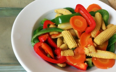 Học nấu món chay - Rau củ xào thập cẩm