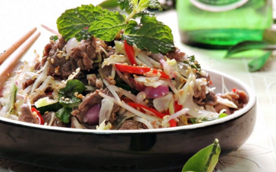 Gỏi bò chua cay: Món nhậu tuyệt ngon ngày cuối tuần cho ông xã 