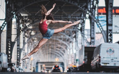 Mê hoặc với những vũ điệu ballet tuyệt đẹp trên đường phố New York