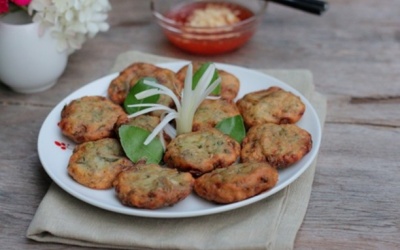 Chả tôm đậu đũa cho bữa cơm tối ngon tuyệt