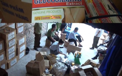 Kiểm tra 9 địa điểm kinh doanh, nhà thuốc thì có tới 8 có sản phẩm nghi giả của Slim HMN