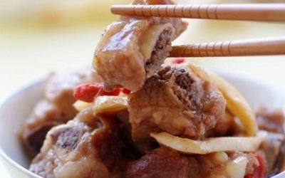 Sườn non hấp gừng đậm đà đưa cơm