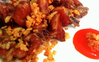 Sườn non rim mắm tỏi ngon cơm 