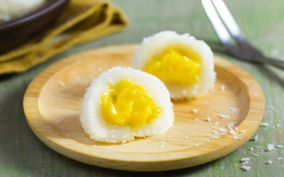 Bánh Mochi nhân sầu riêng - Ngọt thơm “điếc” mũi