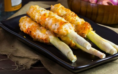 Chả tôm và mực bọc sả: Ngọt thơm, quyến rũ chẳng thể chối từ