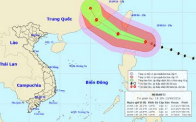 Bão số 4 vừa tan, xuất hiện siêu bão giật trên cấp 17