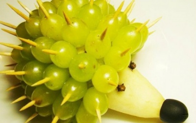 Cùng con trang trí chú nhím bày cỗ Trung thu