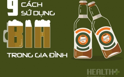 Tận dụng bia thừa để làm đẹp và hơn thế nữa