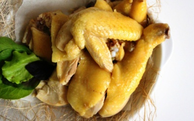 Cuối tuần xả láng với gà nướng muối thơm nức nở